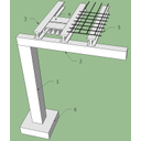 Elementos de una estructura entramada