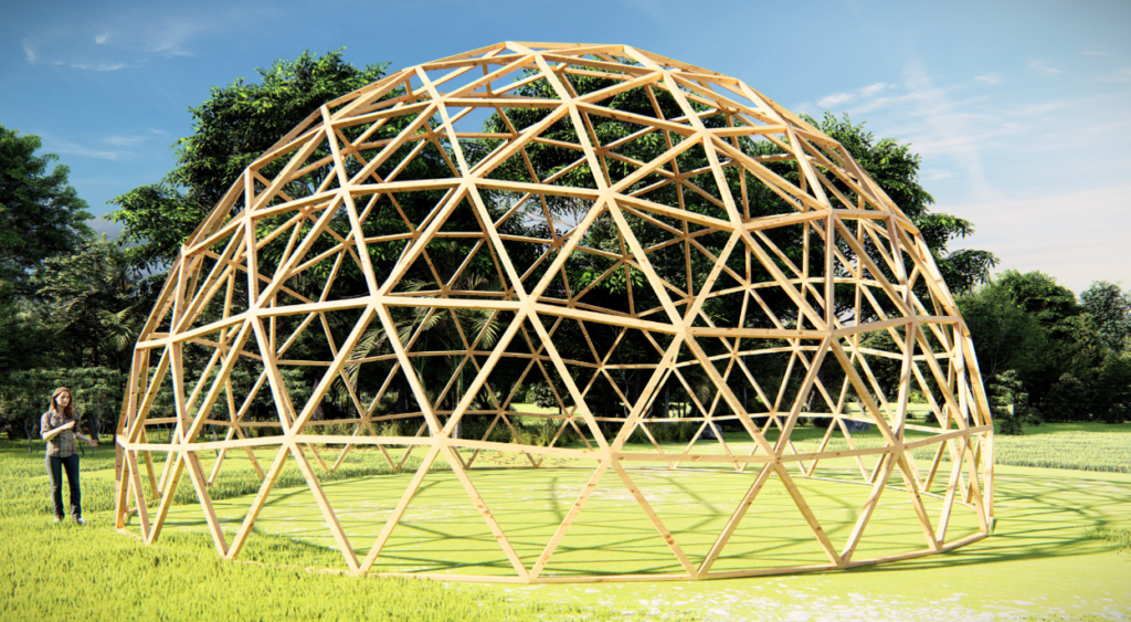 estructura geodesica